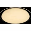 Luminaires Globo Lighting Éclairage Led|Plafonnier Globo Optima LED Blanc, 1 lumière, Télécommandes