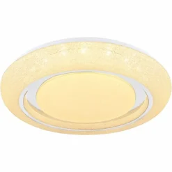 Luminaires Globo Lighting Éclairage Led|Plafonnier Globo RADA LED Blanc, 1 lumière