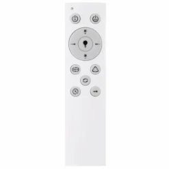 Plafonnier Globo RENA LED Blanc, 1 lumière, Télécommandes, Changeur de couleurs