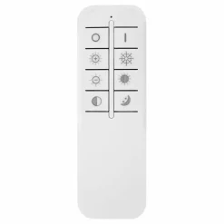 Plafonnier Globo RITA LED Blanc, 1 lumière, Télécommandes