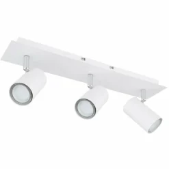 Luminaires Globo Lighting Plafonniers|Plafonnier Globo ROBBY Blanc, 3 lumières