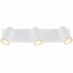 Luminaires Globo Lighting Plafonniers|Plafonnier Globo ROBBY Blanc, 3 lumières