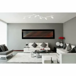 Luminaires Globo Lighting Plafonniers|Plafonnier Globo ROBBY Blanc, 6 lumières