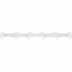 Luminaires Globo Lighting Spots Et Projecteurs|Plafonnier Globo ROBBY Blanc, 6 lumières