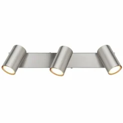 Luminaires Globo Lighting Spots Et Projecteurs|Plafonnier Globo ROBBY Nickel mat, 3 lumières