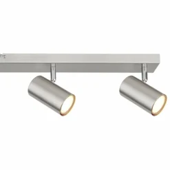 Luminaires Globo Lighting Spots Et Projecteurs|Plafonnier Globo ROBBY Nickel mat, 6 lumières