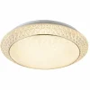 Luminaires Globo Lighting Éclairage Led|Plafonnier Globo RONJA LED Blanc, 1 lumière, Télécommandes