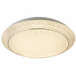 Luminaires Globo Lighting Éclairage Led|Plafonnier Globo RONJA LED Blanc, 1 lumière, Télécommandes