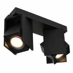 Luminaires Globo Lighting Spots Et Projecteurs|Plafonnier Globo RORY Noir, 2 lumières