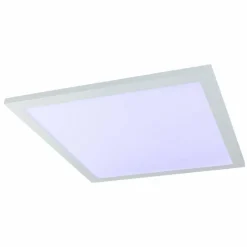Plafonnier Globo ROSI LED Blanc, 1 lumière, Télécommandes, Changeur de couleurs