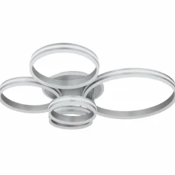 Luminaires Globo Lighting Éclairage Led|Plafonnier Globo RUBIO LED Gris, 1 lumière, Télécommandes