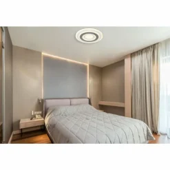 Luminaires Globo Lighting Éclairage Led|Plafonnier Globo SABATINO LED Blanc, 1 lumière, Télécommandes