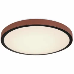 Luminaires Globo Lighting Éclairage Led|Plafonnier Globo SAMMI LED Brun, Noir, Blanc, 1 lumière