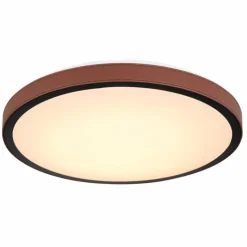 Luminaires Globo Lighting Éclairage Led|Plafonnier Globo SAMMI LED Brun, Noir, Blanc, 1 lumière