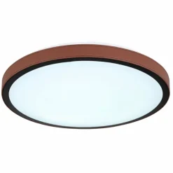 Luminaires Globo Lighting Éclairage Led|Plafonnier Globo SAMMI LED Brun, Noir, Blanc, 1 lumière