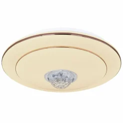 Plafonnier Globo SANTINA LED Blanc, 1 lumière, Télécommandes