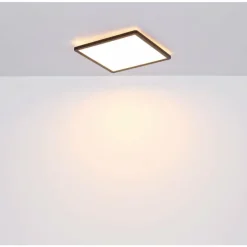 Luminaires Globo Lighting Éclairage Led|Plafonnier Globo SAPANA LED Noir, 1 lumière