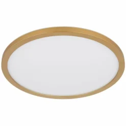 Luminaires Globo Lighting Éclairage Led|Plafonnier Globo SAPANA LED Laiton, Blanc, 1 lumière