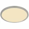 Luminaires Globo Lighting Éclairage Led|Plafonnier Globo SAPANA LED Nickel mat, Blanc, 1 lumière