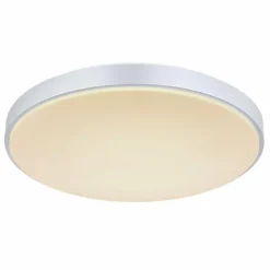 Luminaires Globo Lighting Éclairage Led|Plafonnier Globo SONNY LED Argenté, Blanc, 1 lumière, Télécommandes