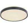 Luminaires Globo Lighting Éclairage Led|Plafonnier Globo SONNY LED Noir, Blanc, 1 lumière, Télécommandes