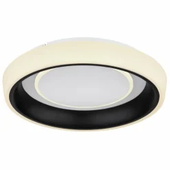 Luminaires Globo Lighting Éclairage Led|Plafonnier Globo TABANO LED Noir, 1 lumière, Télécommandes