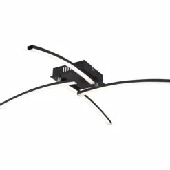 Luminaires Globo Lighting Éclairage Led|Plafonnier Globo TANSY I LED Noir, 1 lumière