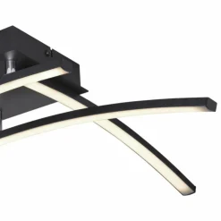 Luminaires Globo Lighting Éclairage Led|Plafonnier Globo TANSY I LED Noir, 1 lumière