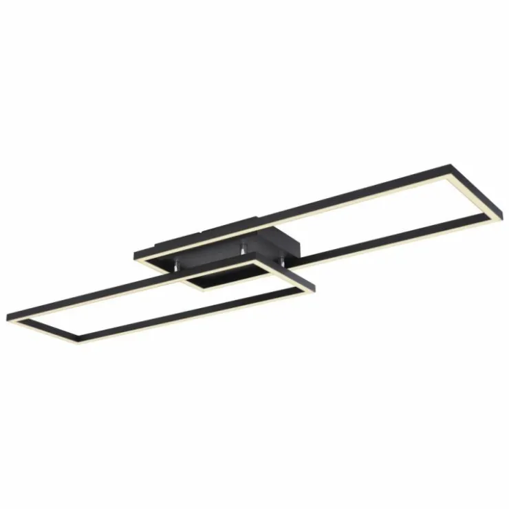 Luminaires Globo Lighting Éclairage Led|Plafonnier Globo TATJANA LED Noir, 1 lumière