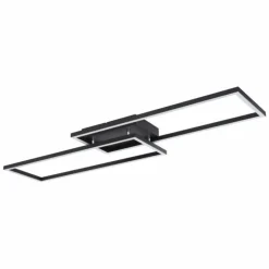 Luminaires Globo Lighting Éclairage Led|Plafonnier Globo TATJANA LED Noir, 1 lumière