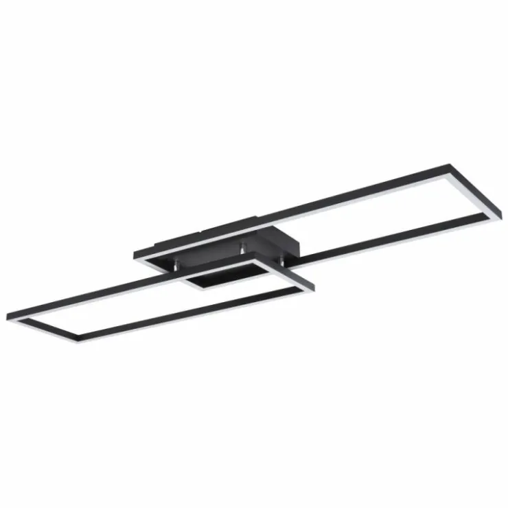 Luminaires Globo Lighting Éclairage Led|Plafonnier Globo TATJANA LED Noir, 1 lumière