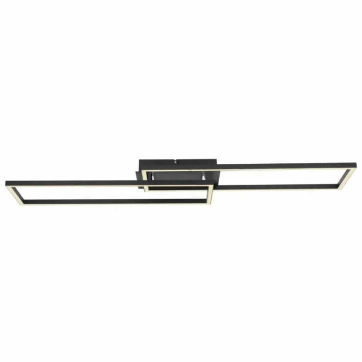 Luminaires Globo Lighting Éclairage Led|Plafonnier Globo TATJANA LED Noir, 1 lumière