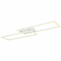 Luminaires Globo Lighting Éclairage Led|Plafonnier Globo TATJANA LED Blanc, 1 lumière