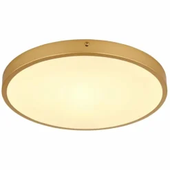 Luminaires Globo Lighting Éclairage Led|Plafonnier Globo TIBEY LED Laiton, 1 lumière