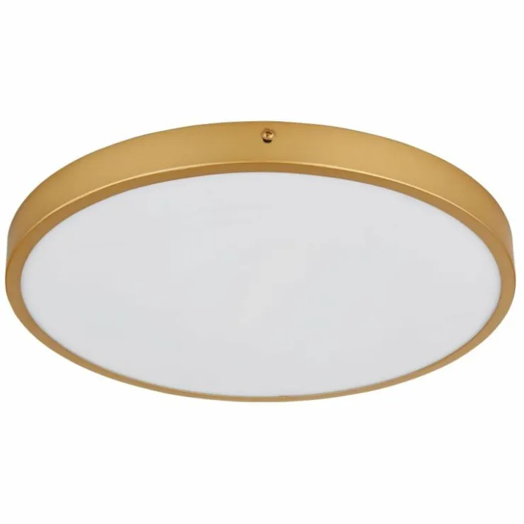 Luminaires Globo Lighting Éclairage Led|Plafonnier Globo TIBEY LED Laiton, 1 lumière