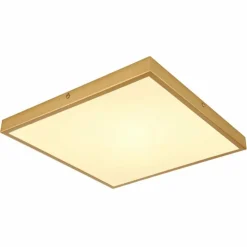 Luminaires Globo Lighting Éclairage Led|Plafonnier Globo TIBEY LED Laiton, 1 lumière