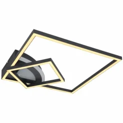 Luminaires Globo Lighting Éclairage Led|Plafonnier Globo TINY LED Noir, 1 lumière