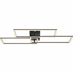 Luminaires Globo Lighting Éclairage Led|Plafonnier Globo TINY LED Noir, 1 lumière, Télécommandes