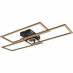 Luminaires Globo Lighting Éclairage Led|Plafonnier Globo TINY LED Noir, 1 lumière, Télécommandes