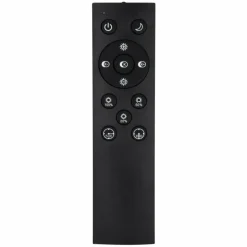 Plafonnier Globo TINY LED Noir, 1 lumière, Télécommandes