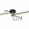 Luminaires Globo Lighting Éclairage Led|Plafonnier Globo TOPPOLE LED Blanc, 1 lumière