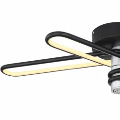 Luminaires Globo Lighting Éclairage Led|Plafonnier Globo TOPPOLE LED Blanc, 1 lumière