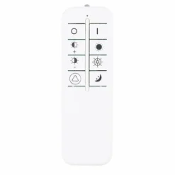 Luminaires Globo Lighting Éclairage Led|Plafonnier Globo VALERIA LED Chrome, Blanc, 1 lumière, Télécommandes