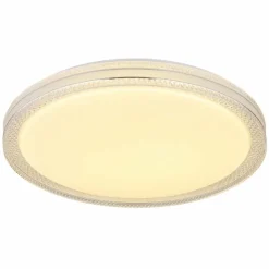 Luminaires Globo Lighting Éclairage Led|Plafonnier Globo VELENO LED Transparent, Blanc, 1 lumière