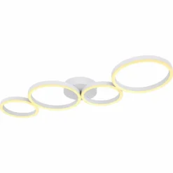 Luminaires Globo Lighting Plafonniers|Plafonnier Globo VENOSA Blanc, 1 lumière