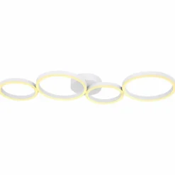 Luminaires Globo Lighting Plafonniers|Plafonnier Globo VENOSA Blanc, 1 lumière