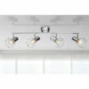 Luminaires Globo Lighting Plafonniers|Plafonnier Globo XARA Chrome, 4 lumières