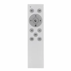 Plafonnier Globo XAVER LED Noir, Blanc, 2 lumières, Télécommandes, Changeur de couleurs