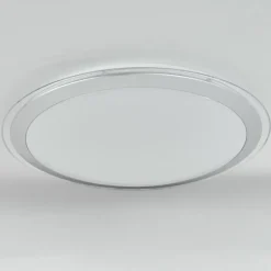 Plafonnier Gorgonta LED Blanc, 2 lumières, Télécommandes, Changeur de couleurs