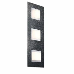 Luminaires Grossmann Éclairage Led|Plafonnier Grossmann BASIC LED Anthracite, 3 lumières